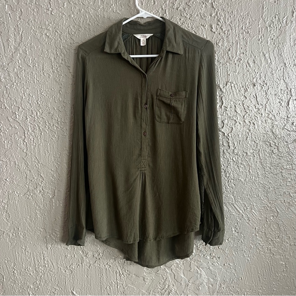 ⭐️ Sun & Shadow Blouse